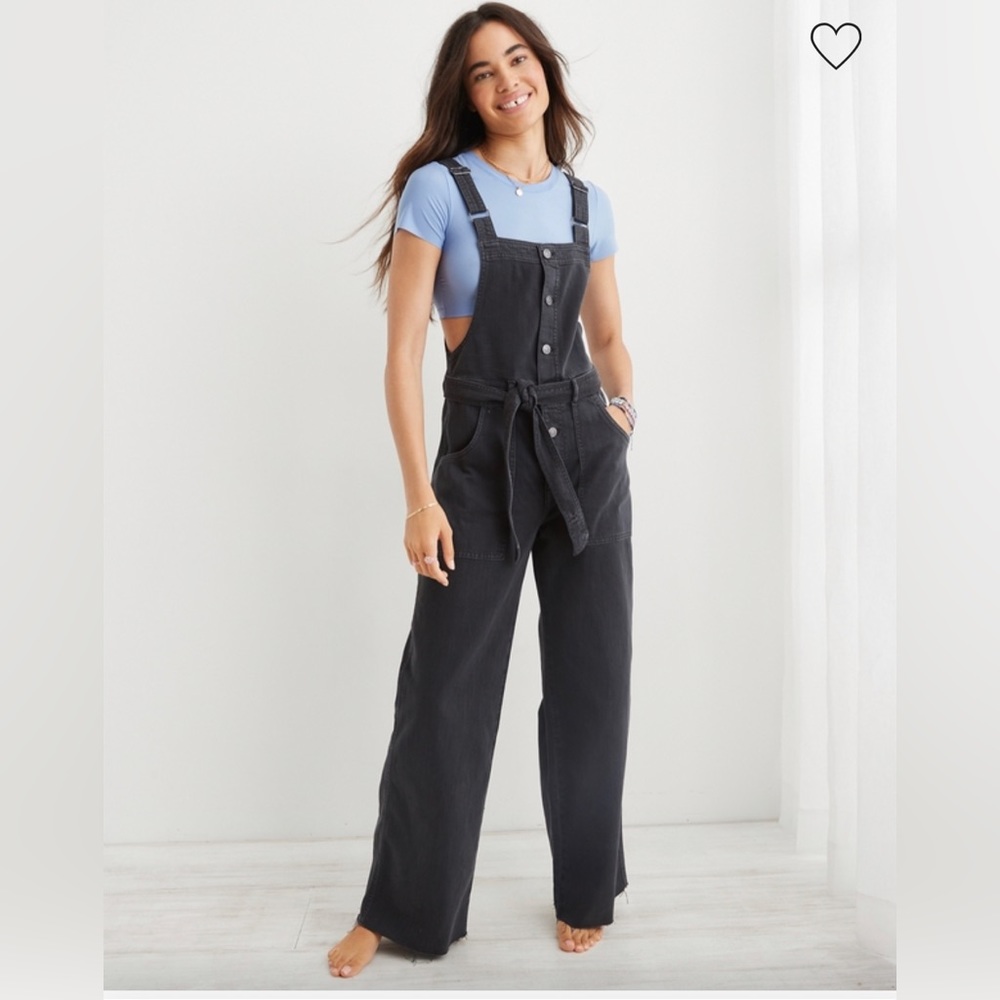 AERIE SKATER PANT OVERALLS